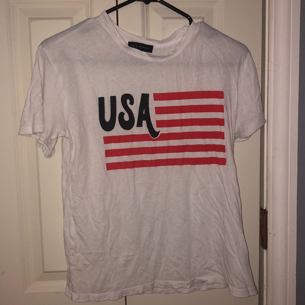 USA La Hearts Tee